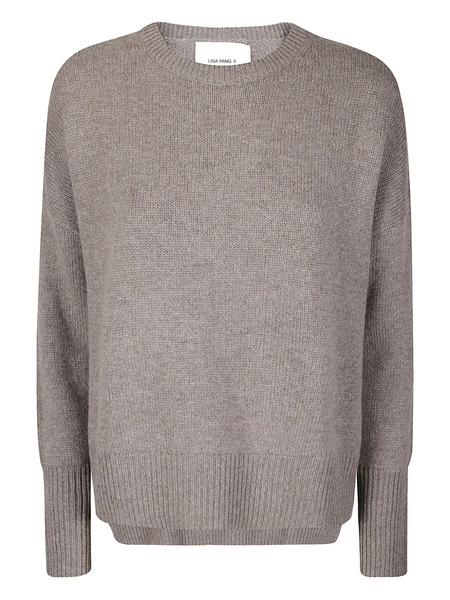  Lisa Yang Mila Cashmere Crew-neck Sweater - Brown 