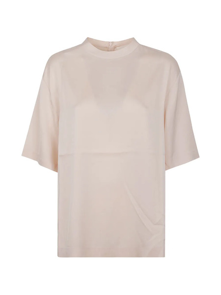  Lisa Yang Mock-neck Blouse - Neutrals 