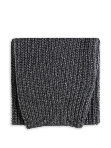  Lisa Yang Ribbed Scarf - Grey 