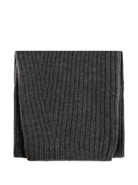  Lisa Yang Ribbed Scarf - Grey 