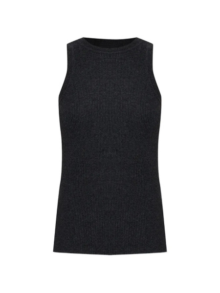  Lisa Yang Ribbed Tank Top - Grey 
