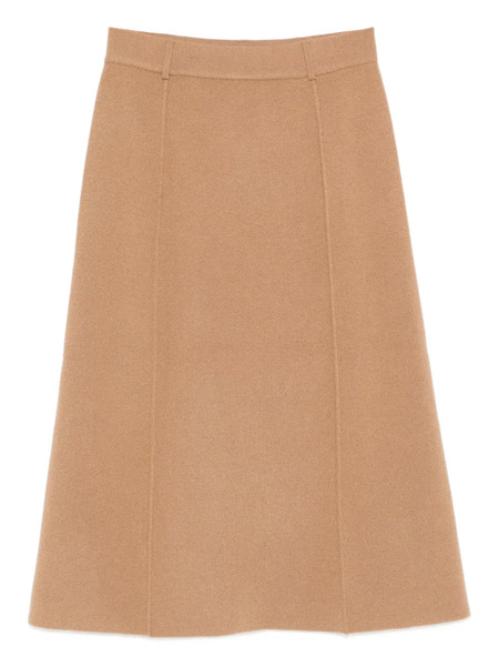  Lisa Yang Ruthie Seam-detail Midi Skirt - Neutrals 