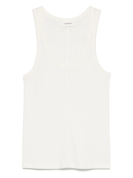  Lisa Yang Sleeveless Top - White 