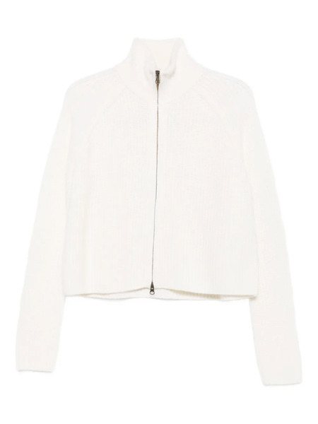  Lisa Yang Zip-up Cardigan - Neutrals 