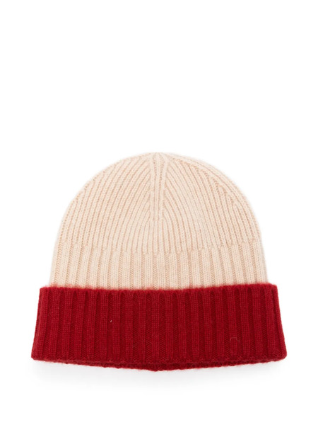  Liska Cashmere-ribbed Hat - Neutrals 