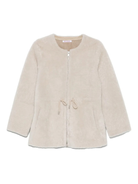  Liska Drawstring-fastening Coat - Grey 