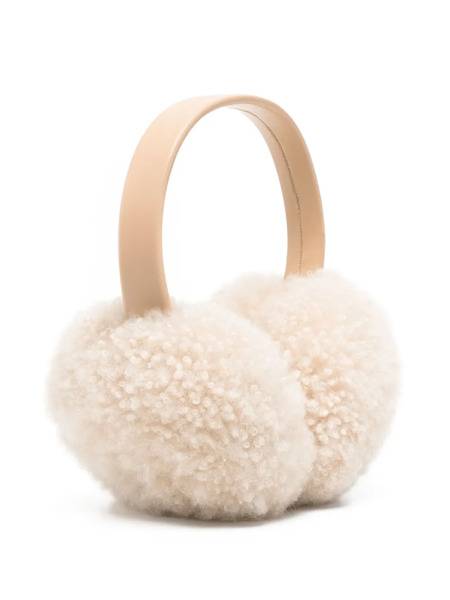  Liska Fluffy Ear Warmers - Neutrals 