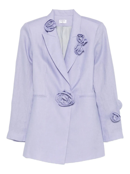  Lita Couture Noor Blazer - Purple 