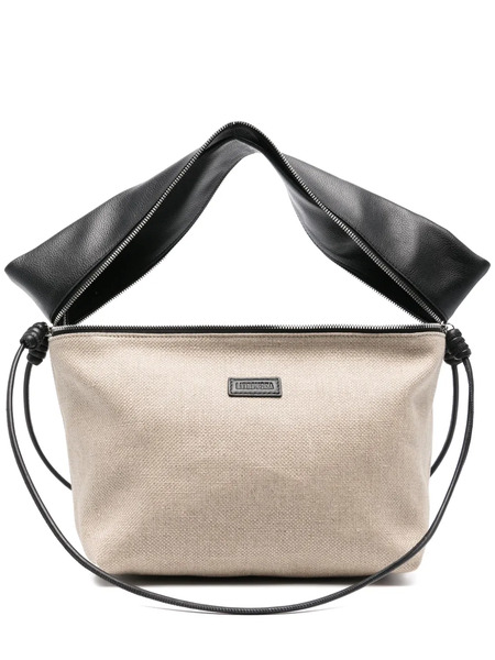  Litkovska Mini Decorative-zip Shoulder Bag - Neutrals 