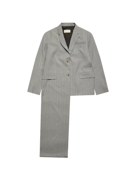  Litkovska Pinstripe Blazer - Grey 