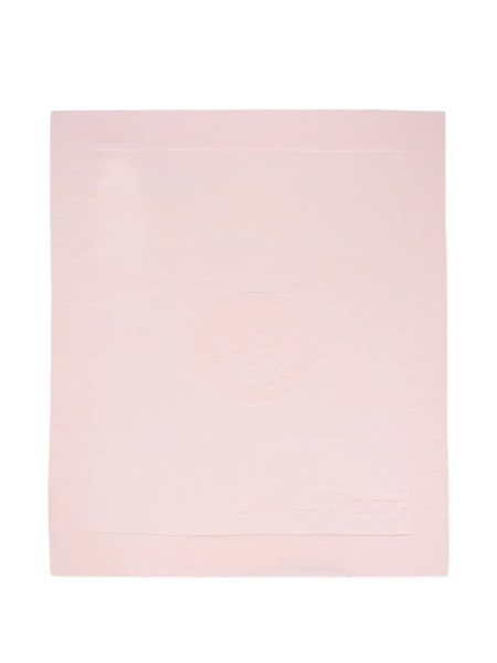  Little Bear Embossed-bear Baby Blanket - Pink 