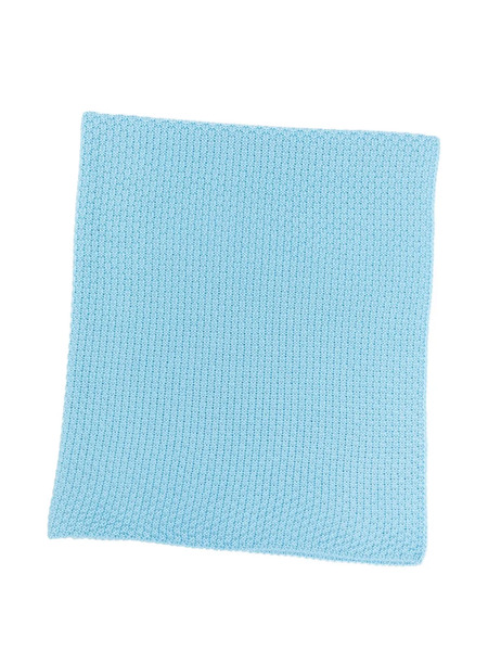  Little Bear Knitted Blanket - Blue 
