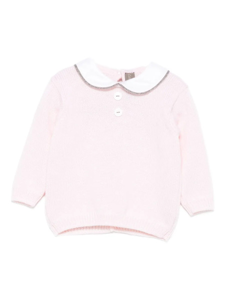  Little Bear Merino-wool Jumper - Pink 