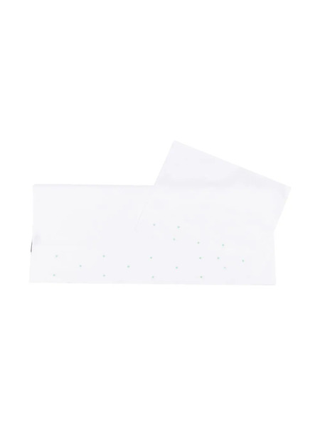  Little Bear Polka-dot Cotton Blanket Set - White 