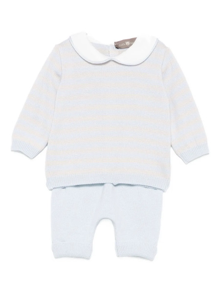 Little Bear Striped Track Suit - Blue 