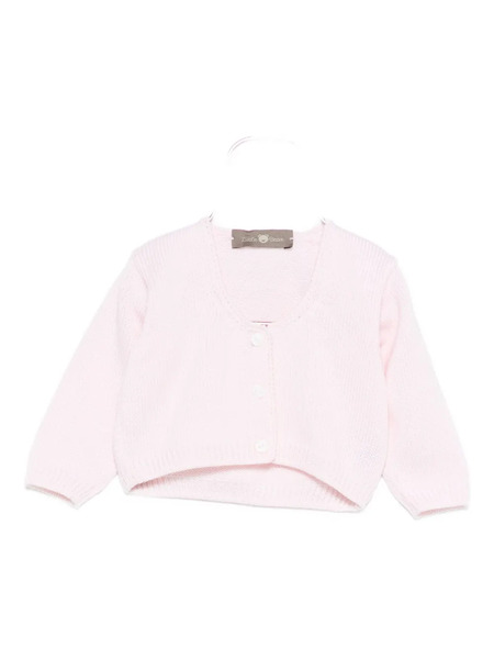  Little Bear Wool Cardigan - Pink 