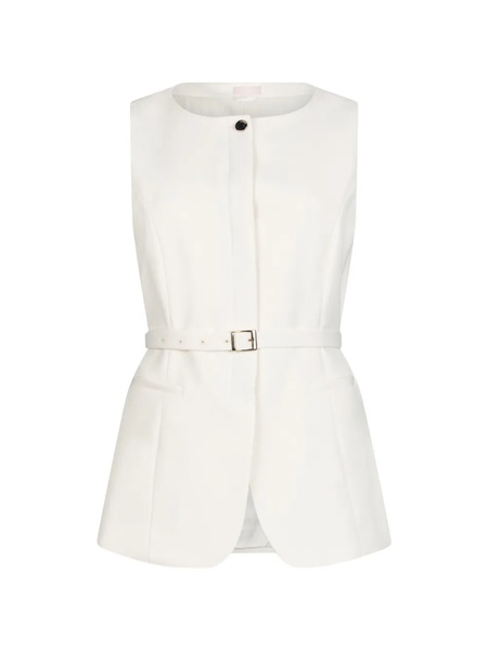  Liu Jo Belted Waistcoat - Neutrals 