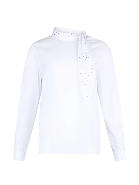 Liu Jo Bow-detail Blouse - White 