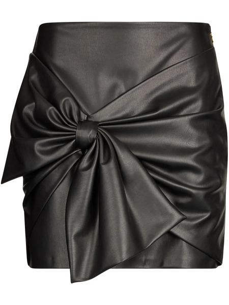  Liu Jo Bow-detailing Mini Skirt - Black 