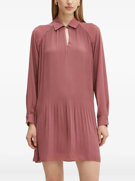 Liu Jo Collared Mini Dress - Pink 