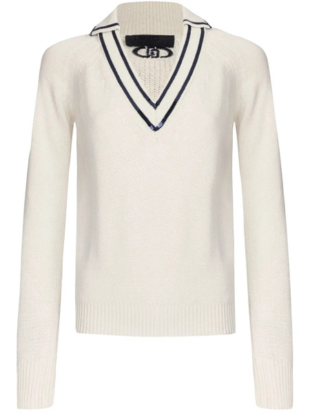  Liu Jo Cotton Sweater - White 