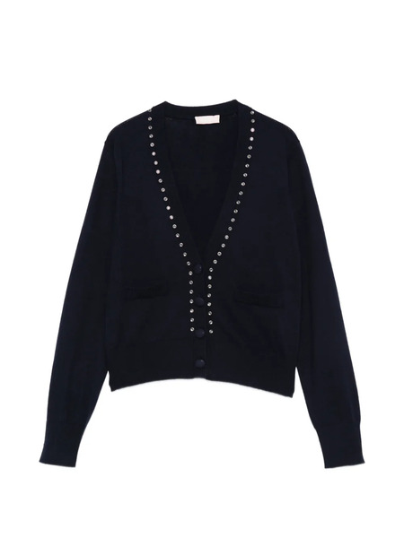  Liu Jo Crystal-embellished Cardigan - Blue 