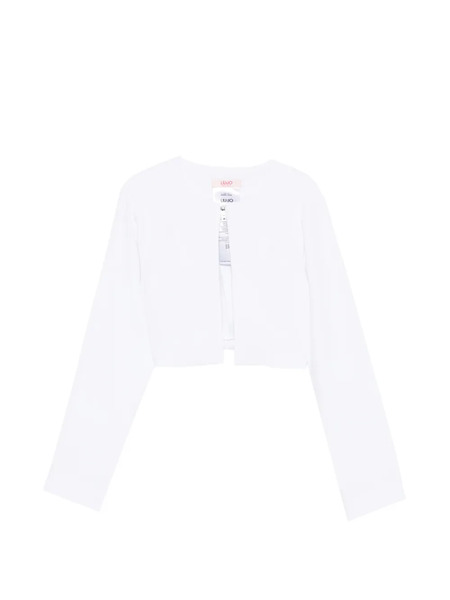  Liu Jo Crystal-embellishment Jacket - White 