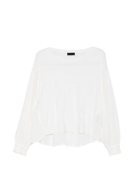  Liu Jo Crystal-embellishment Sweater - White 