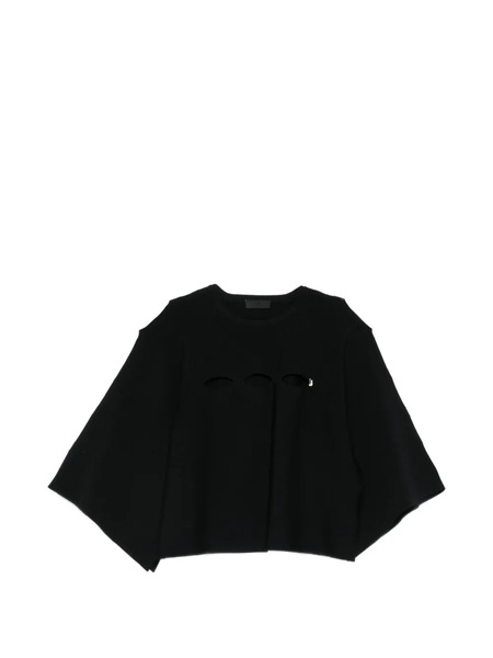  Liu Jo Cutout Sleeve Blouse - Black 