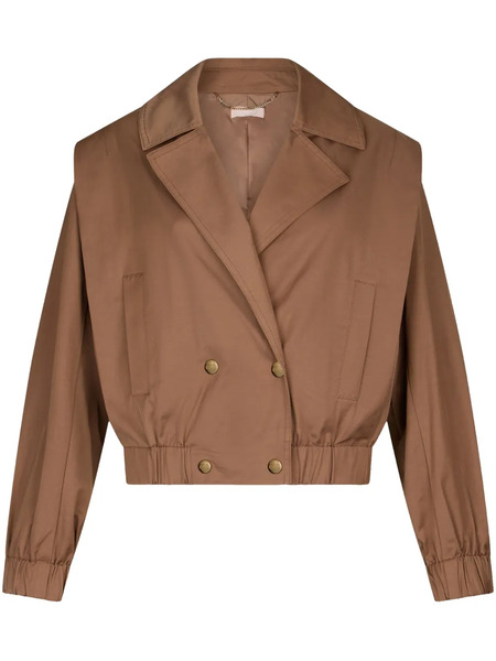  Liu Jo Double-breasted Jacket - Brown 