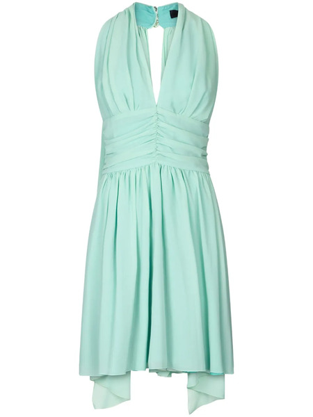  Liu Jo Draped Mini Dress - Green 