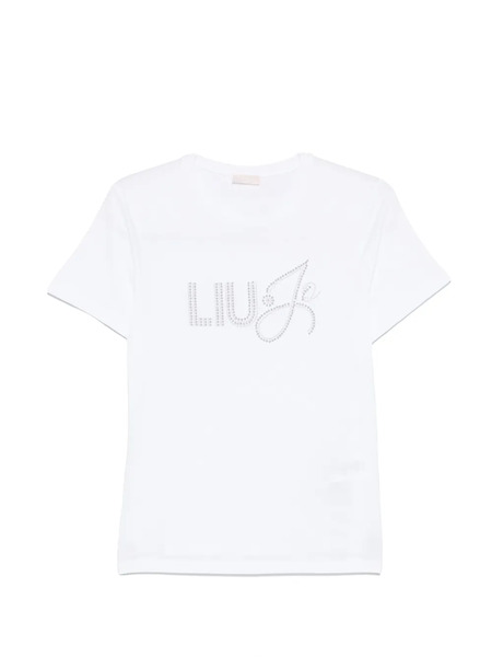  Liu Jo Embellished T-shirt - White 