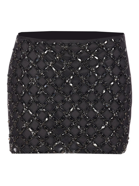  Liu Jo Embroidery Mini Skirt - Black 