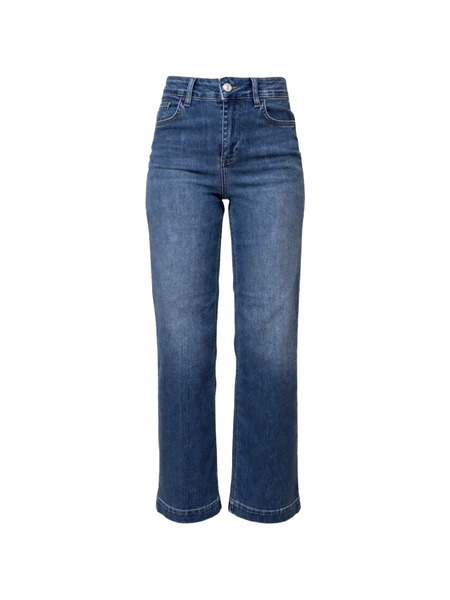 Liu Jo Flared Rhinestone Jeans - Blue 
