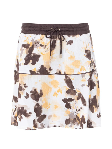  Liu Jo Floral-print Mini Skirt - Brown 