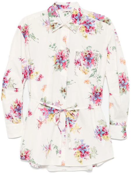  Liu Jo Floral-print Shirt - White 