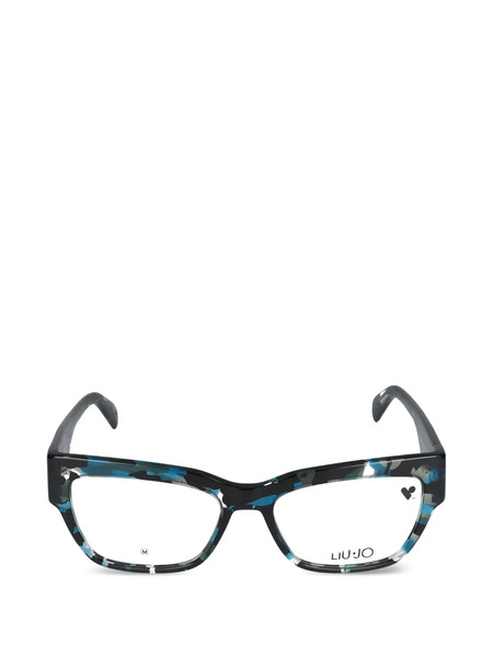  Liu Jo Geometric Patterned Eyeglasses - Black 