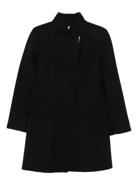  Liu Jo High-neck Asymmetric Coat - Black 