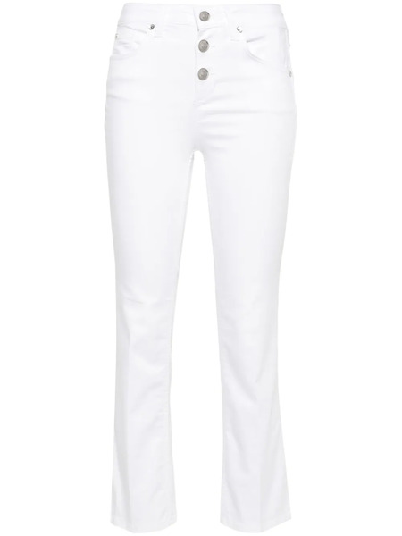  Liu Jo High-waisted Cropped Jeans - White 