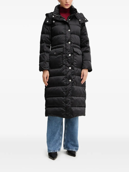  Liu Jo Hooded Padded Coat - Black 