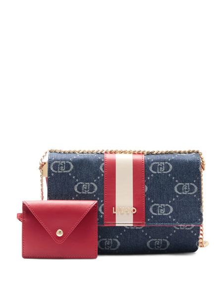  Liu Jo Jacquard Cross Body Bag - Blue 
