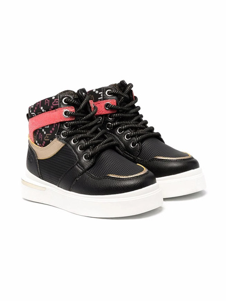  Liu Jo Kids Hope High-top Sneakers - Black 
