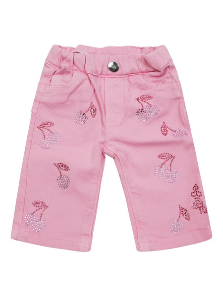 Liu Jo Kids Strass Jeans - Pink 