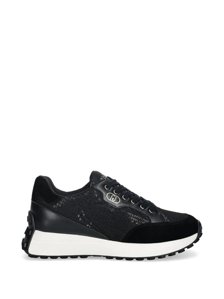  Liu Jo Lace-up Sneakers - Black 