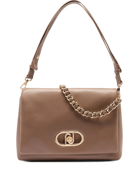  Liu Jo Lapuffy Large Braided Chain Cross Body Bag - Neutrals 
