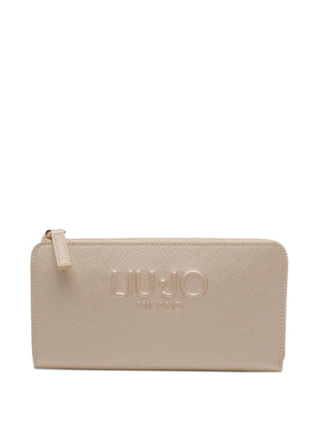  Liu Jo Large Logo Wallet - Gold 
