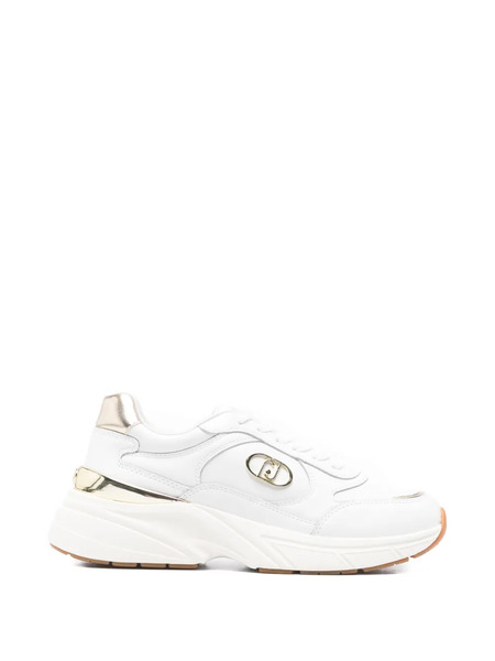  Liu Jo Lj01 Logo-plaque Sneakers - White 