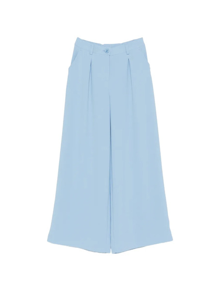  Liu Jo Logo-appliqué Trousers - Blue 
