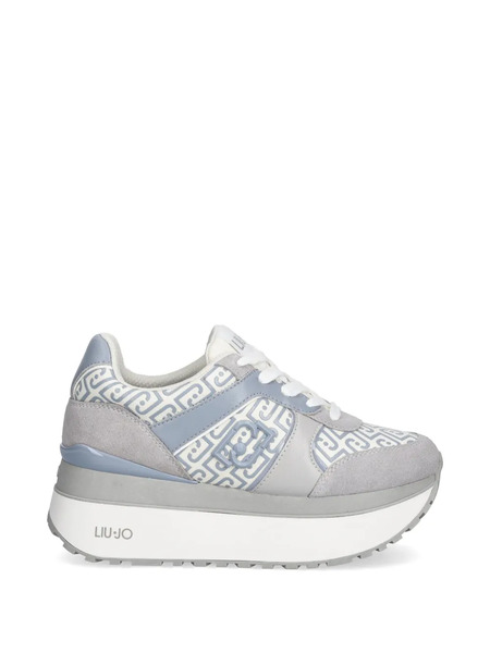  Liu Jo Logo-detail Platform Sneakers - Blue 