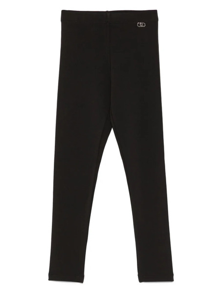  Liu Jo Logo Leggings - Black 